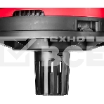 Строительный пылесос Зубр ПУ-15-1200 М1 красный/черный, 1200 Вт, уборка сухая/влажная, пылесборник мешок, 15 л, фото3