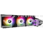 Водяное охлаждение для процессора Thermalright Frozen Warframe Pro 360 Black ARGB (360mm, Black, ARGB/ Fans: 3x120mm, 70.84CFM, 29.8dBA, 2000RPM/ Pump height 60mm, 23dBA, 3000RPM, Rad thickness 27mm/ S: 1200, 1700, 1851, 2011, 2066, 115X, AM4, AM5), фото11
