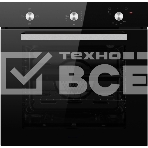 Духовой шкаф Weissgauff WGO 706 Black Glass, фото 1