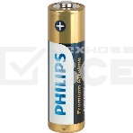Элемент питания алкалиновый AA/LR6 1.5В Premium (блист. 4шт) Philips Б0062753, фото2
