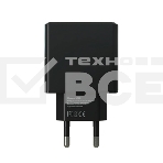 Сетевое зарядное устройство MORE CHOICE (4610196409936) NC60 1USB-C 3.0A PD 20W быстрая зарядка черный, фото3