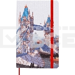 Блокнот Moleskine LIMITED EDITION I AM LONDON LEQP060IAMLO Large 130х210мм, 240 страниц, слоновая кость страницы линейка, твердая обложка, белый, фото 1
