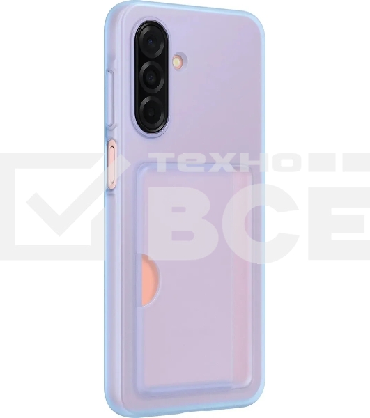 Чехол (клип-кейс) Samsung для Samsung Galaxy A26 Card Slot Case A26 голубой (EF-OA266TLEGRU)