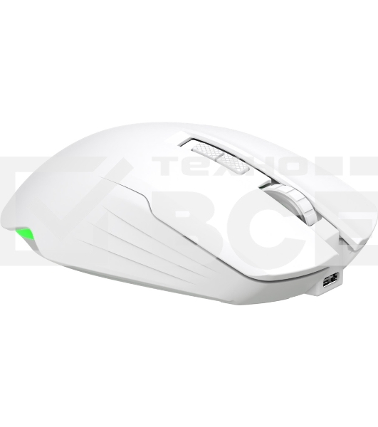 Мышь беспроводная/проводная Defender Whisper GM-209 белый, 7200 dpi, радиоканал, Bluetooth, USB, кнопки - 8