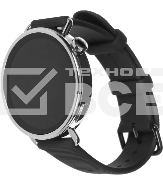 Смарт-часы Xiaomi Watch S4 41мм 1.32' AMOLED корп. серебристый рем.черный (BHR07VRGL)
