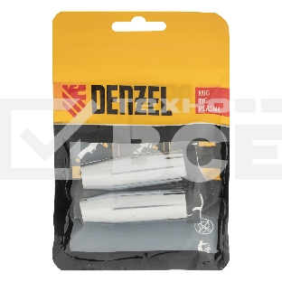 Сопло газовое Denzel 16, длина 57мм, 2 шт для MIG горелки тип 24