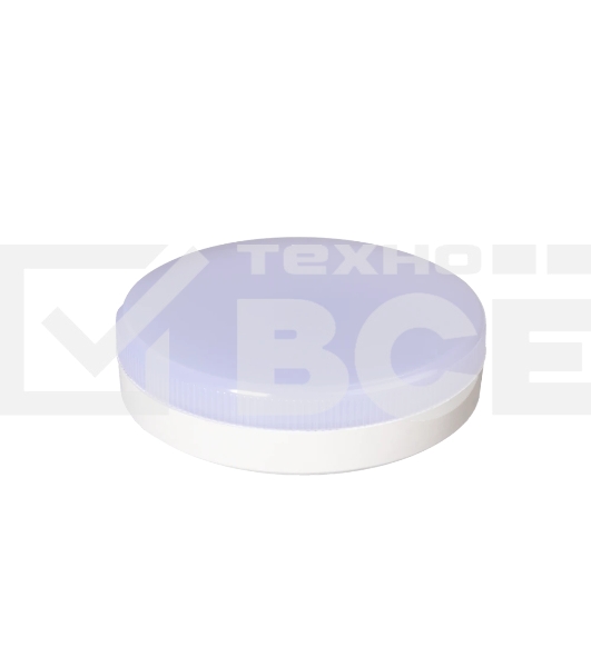 Лампа светодиодная JazzWay PLED-GX53 12Вт таблетка 3000К мат. теплый белый GX53 980лм 230В