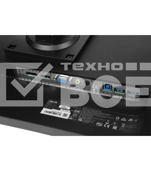 Монитор 23.8' ASUS VA24EQSB IPS 1920x1080, 75 Гц, 5 мс, 16:9, 300 кд/м2, 1xHDMI, 1xDP, 1x3.5 мм, 2xUSB, черный