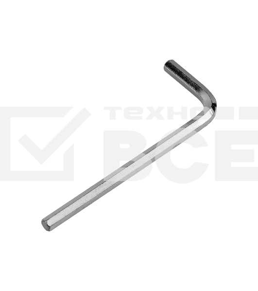 Ключ имбусовый Сибртех hex 4мм 45x закаленный никель