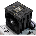 Устройство охлаждения(кулер) Thermalright Burst Assassin Vision 120 Soc-AM5/AM4/1200/1700/1851 черный 4-pin 25.6dB Al+Cu LCD Ret (BA120-VISION-BL), фото2