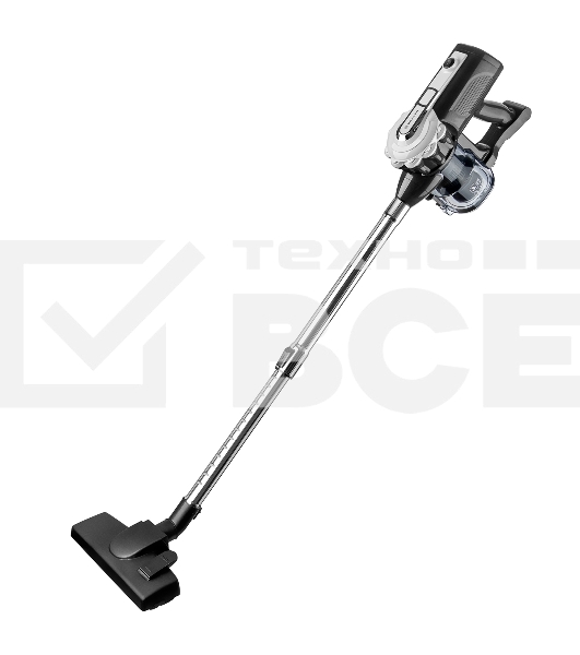 Пылесос вертикальный Brayer BR4269 черный, питание от сети, 185 Вт, уборка сухая, пылесборник 0,8 л