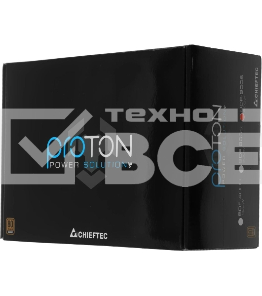 Блок питания Chieftec BDF-600S, 600Вт, 80 PLUS Bronze, 120мм, черный