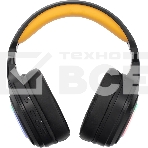 Гарнитура MARVO HG9084W Pulz 80W чёрный, беспроводная + проводная, радиоканал, до 50 ч, подсветка, совместимость с PS5, Xbox, фото5