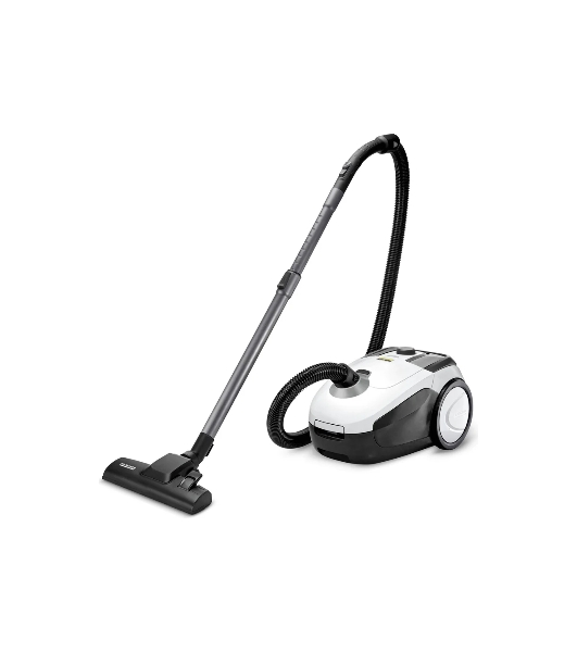 Пылесос Karcher VC 2 белый/черный, 400/700 Вт, уборка сухая, пылесборник мешок 2.8 л