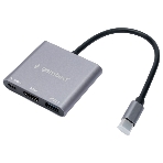 Док-станция Gembird UHB-D2, USB Type-C, USB Type-C PD100W, HDMI, USB Type-C, фото3
