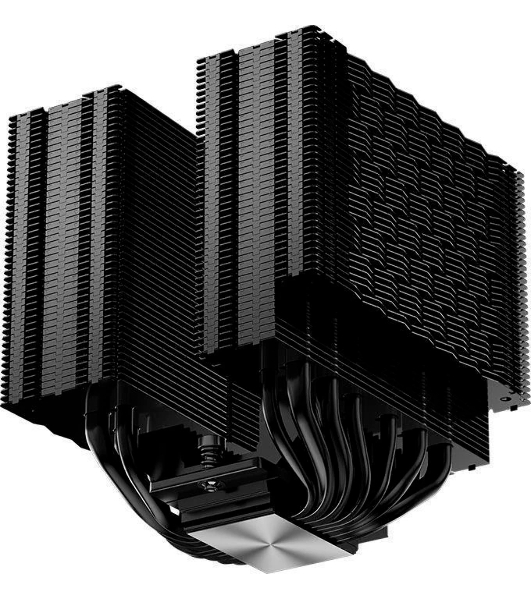 Кулер для процессора PCCooler RZ820 Display BK (290W, 4-pin PWM, LED, 169mm, Al/Cu, 8x6mm, 1x140mm + 1x150mm, 71.9/78.7CFM, 27.1/35.8dBA, 1500/2500RPM, S: 1851/1700/1200/115X/20XX, AM5/AM4, black)