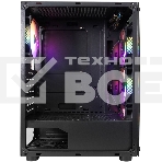 Компьютерный корпус 1STPLAYER FIRE DANCING V3-B / ATX, TG / 4x120mm LED fans inc. / V3-B-4F1, фото4