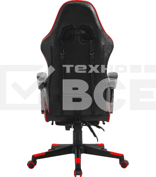 Кресло игровое Defender ROCK BLACK/RED PU