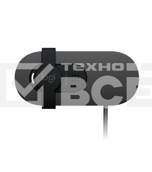 Веб-камера Logitech Webcam Brio 100, 1920x1080, GRAPHITE, защитная шторка, 960-001585