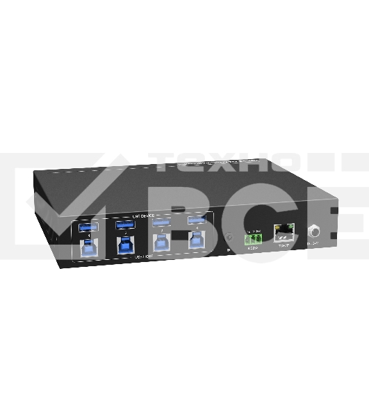 Матричный коммутатор USB Infobit iMatrix UB44 поддержка USB 3.0, управление по IP, RS232