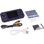 Портативная игровая консоль PGP AIO Junior FC25c синяя (500 игр, 8 Bit, 3.0 ' HD, Micro USB, 850 мAч, microSD, AV), фото3