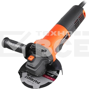 Угловая шлифовальная машина Patriot Optima AG 133L 860Вт 11000об/мин рез.шпин.:M14 d=125мм (110301133)