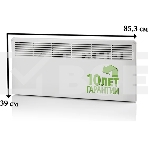 Конвектор ENSTO FinnHeat EPHBM07PR белый, 750 Вт, 12 м2, термостат, фото5