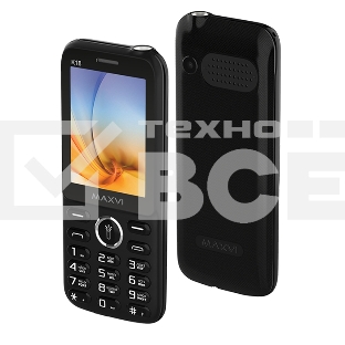 Мобильный телефон Maxvi K18 черный