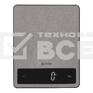 Весы кухонные электронные Vitek VT-7981 макс.вес:10кг серый