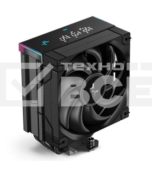 Кулер для процессора DEEPCOOL AK400 DIGITAL PRO черный, 120 мм, алюминий/медь, 1750 об/мин, 25 дБ, 4 pin, 220 Вт, 159 мм