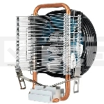Кулер для процессора Aerocool / Formula Verkho 1-3P черный/синий, 90 мм, алюминий/медь, 2300 об/мин, 27.6 дБ, 3 pin, 100 Вт, 125 мм, фото4