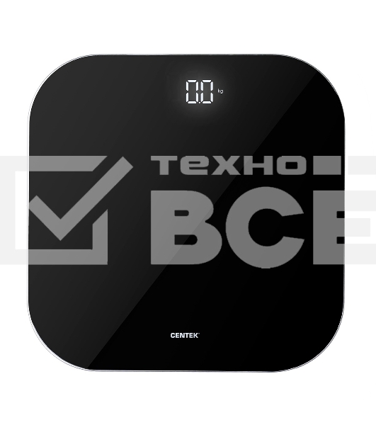 Весы напольные Centek CT-2440 LED BLACK