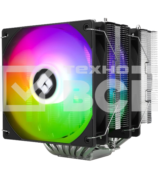 Кулер Thermalright Phantom Spirit 120 SE ARGB Soc-AM5/AM4/1151/1200/1700 черный 4-pin 25.6dB Al+Cu 765gr Ret (PS120-SE-ARGB)
