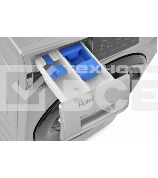 Стиральная машина Haier HW60-BP12919BS серебристый загр. фронтальная макс.: 6 кг 1200об/мин класс: А+++