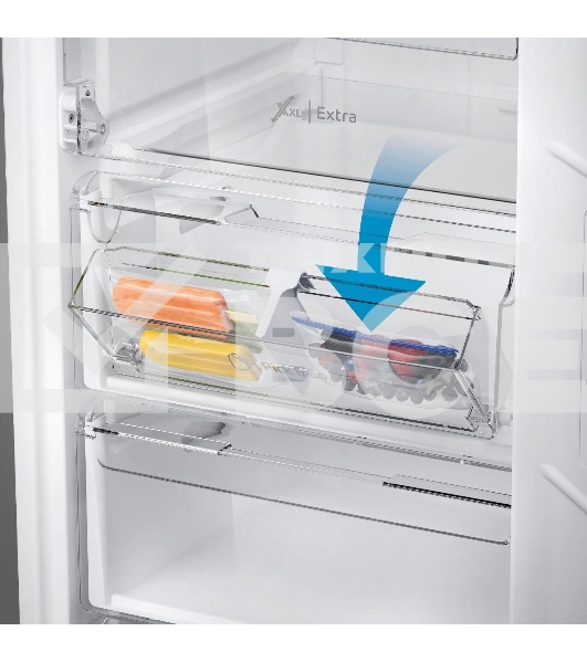 Морозильная камера Indesit DFZ 4150 G, серебристый, 204л, 6 ящиков