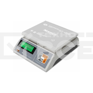 Весы фасовочные Mertech M-ER 326AFU-15.1 LCD (3060) белый, до 15 кг