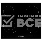 Электрическая варочная панель Hotpoint HR 6T2 X S, независимая, черный, фото 1