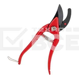 Секатор FIT 77080 Хобби 20см плоскостной лезвия внахлест сталь алюминиевые ручки