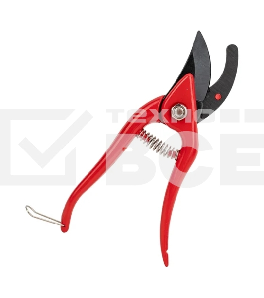 Секатор FIT 77080 Хобби 20см плоскостной лезвия внахлест сталь алюминиевые ручки