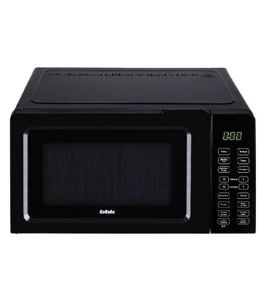 Микроволновая печь BBK 17MWS-786S/B черный, 17 л, 700 Вт, переключатели - кнопки