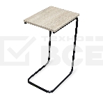 Столик придиванный SHEFFILTON SHT-CT9 дуб беленый/черный муар (190212), фото 1