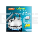 Чайник из нерж. стали Mallony MAL-CITY-01 с рисунком, меняющим цвет (2,8 литра, со свистком, капсульное дно), фото7