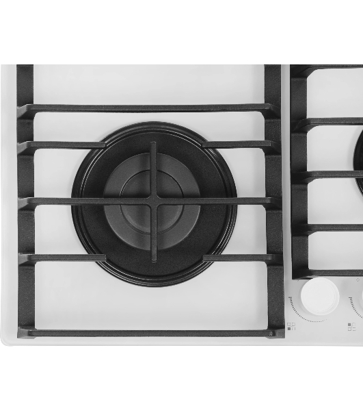 Газовая варочная панель Vitek VGH 6420 WG стекло белое