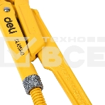 Трубный рычажный ключ №1 с прямыми губками Deli DL105140 315мм, раскрытие губок 0-40мм, сталь Cr-V, фото2