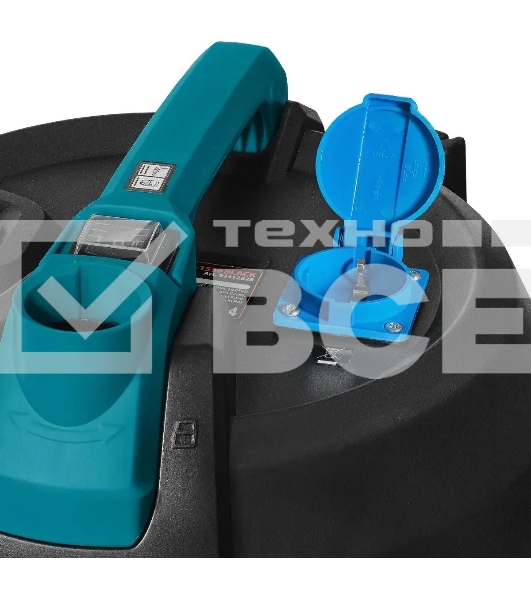 Пылесос профессиональный Bort BSS-1530 черный, 300/1500 Вт, уборка влажная/сухая, пылесборник мешок/контейнер 30л