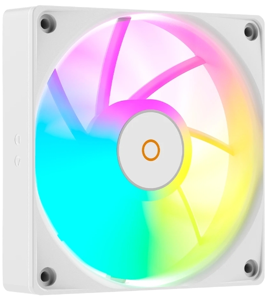 Кулер для процессора Ocypus Delta A40 EX WH Digital, 120мм ARGB FAN, Top Display Panel, 4 HEAT PIPES, 4-PIN PWM, 500-1800 RPM, 29DBA, HYDRO BEARING, LGA115X/1200/1700/18XX, AM4/AM5