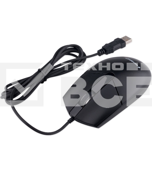 Комплект клавиатура+мышь Gembird KBS-9050L проводной, USB, 1000 DPI, чёрный