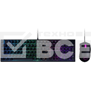 Комплект клавиатура+мышь Cooler Master MS110 проводной, USB, 3200 DPI, чёрный