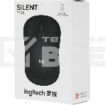 Мышь беспроводная Logitech B220 Silent черный, 1000 dpi, радиоканал, USB, кнопки - 3, фото2