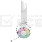 Гарнитура Razer Kraken Kitty V3 Pro белый, беспроводная, bluetooth, до 70 ч, подсветка, фото4